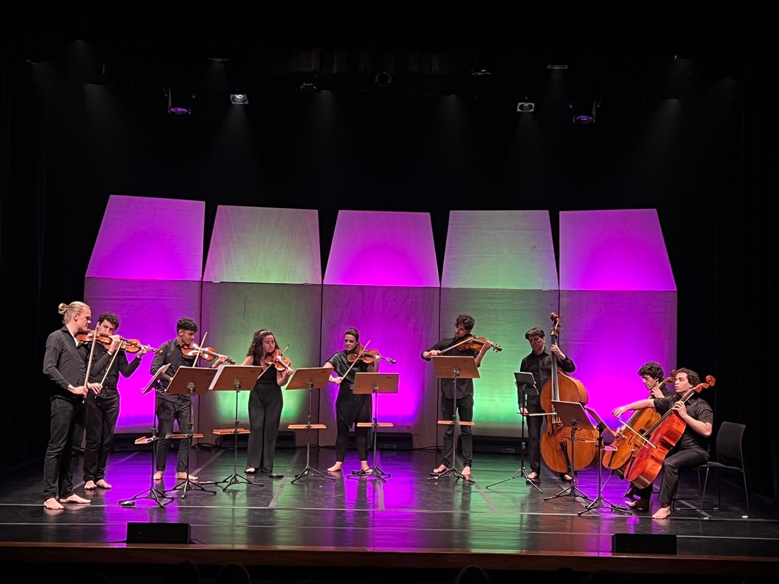 Conjunto de cordas se apresenta no Festival Sesc de Música de Câmara